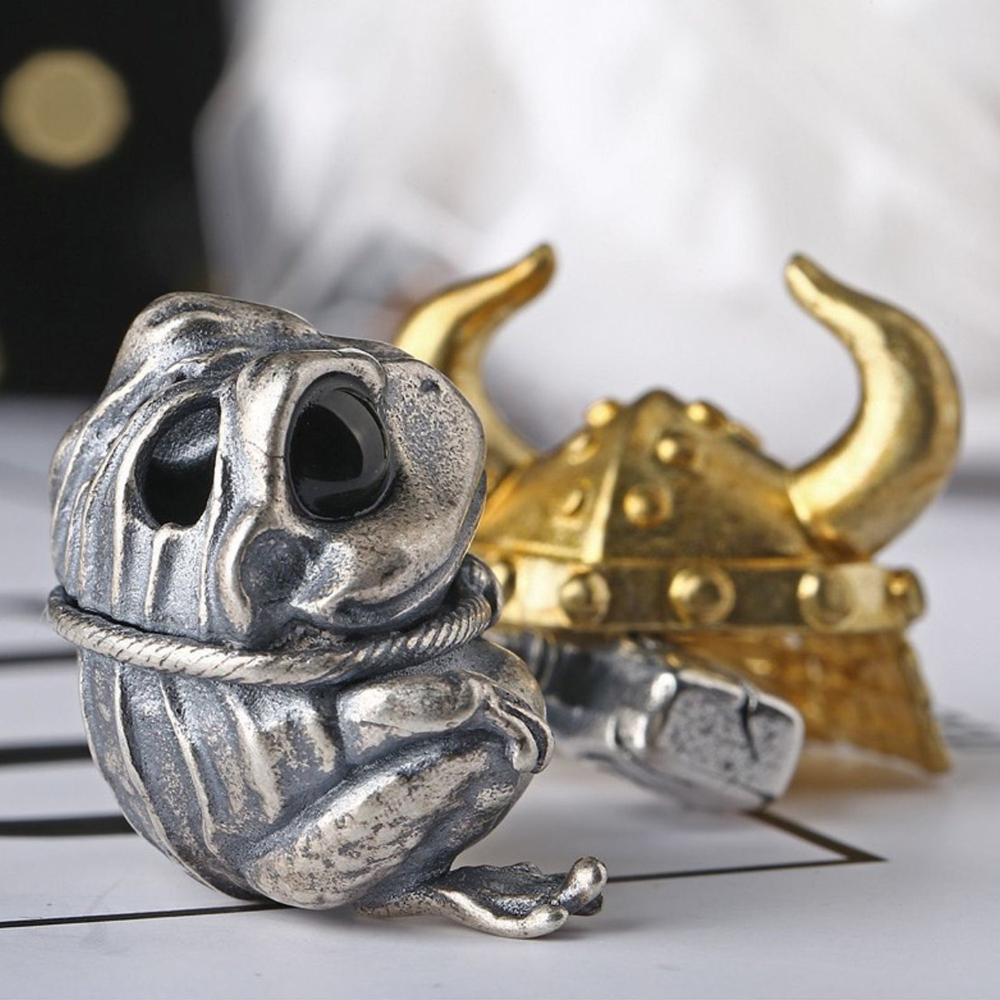 🐸Frog Warrior Necklace