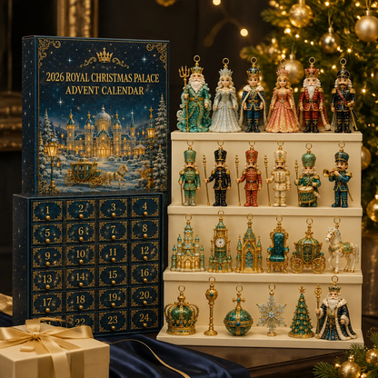 🎉🎄 Limited Edition!🔥🌟2026 Royal Christmas Palace Luxury Countdown Gift Set