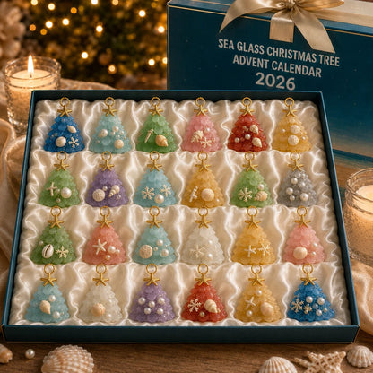 2026 Sea Glass Christmas Tree Advent Calendar