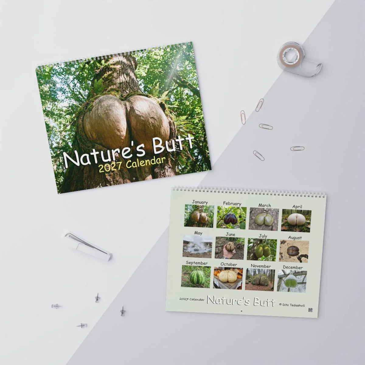 🍑 Natures Butt 2027 Calendar🍑