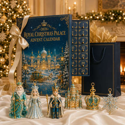 🎉🎄 Limited Edition!🔥🌟2026 Royal Christmas Palace Luxury Countdown Gift Set