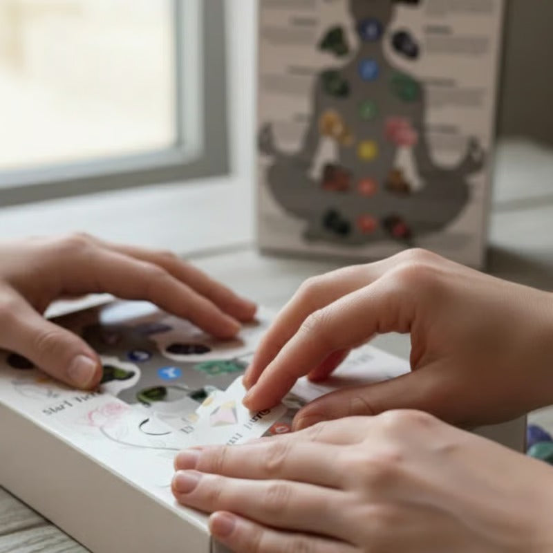 ❤100% Hand-carved -💎Crystals Advent Calendar 2026-24 Days Chakra Crystals&Healing Stones🔮