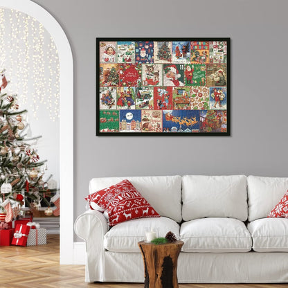 🎅🧩Christmas Advent Calendar Jigsaw Puzzle 1000pcs🧩🎅