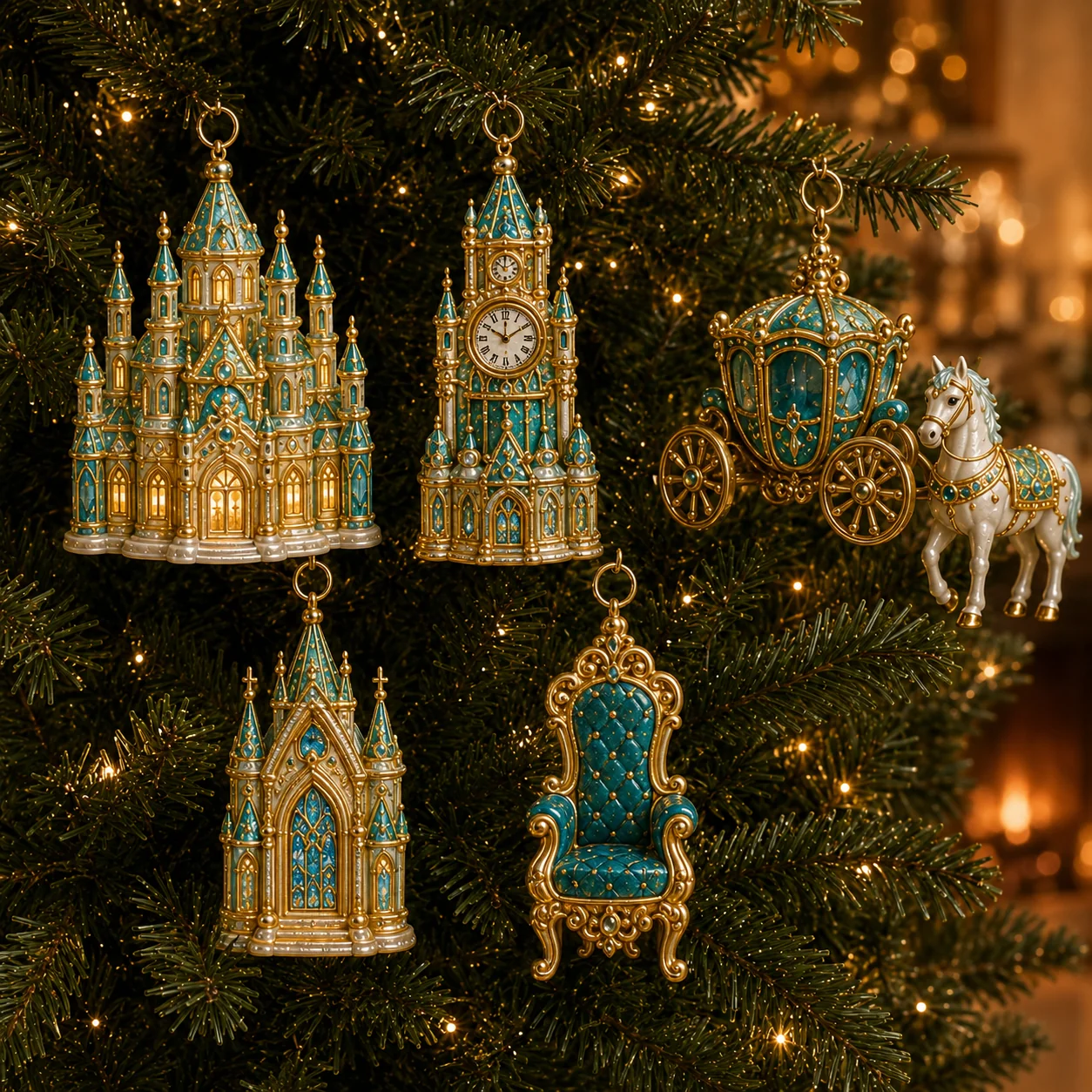 🎉🎄 Limited Edition!🔥🌟2026 Royal Christmas Palace Luxury Countdown Gift Set