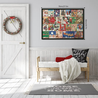 🎅🧩Christmas Advent Calendar Jigsaw Puzzle 1000pcs🧩🎅