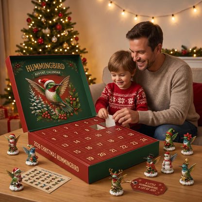 🐦2026 Christmas Hummingbird Advent Calendar – Every Day Brings New Surprises 🎄✨