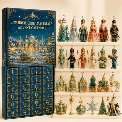 🎉🎄 Limited Edition!🔥🌟2026 Royal Christmas Palace Luxury Countdown Gift Set