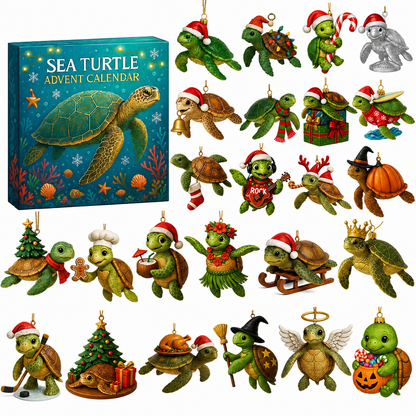 🎄Christmas Pre-Sale 49%OFF🎁Sea Turtle Advent Calendar