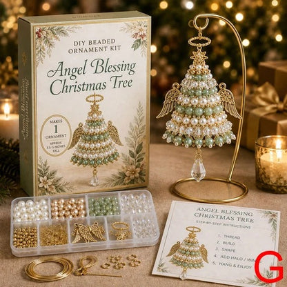🎄 DIY Christmas Tree Beaded Ornament Kit