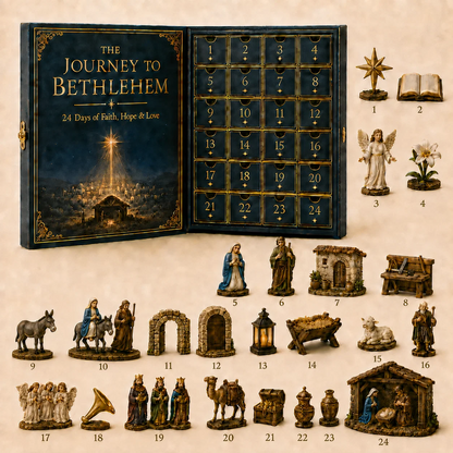 🎉🇺🇸 Limited Edition! 🔥 Only 250 Available! 🌟The Journey to Bethlehem Advent Calendar 2026