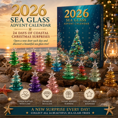 2026 Sea Glass Christmas Tree Advent Calendar