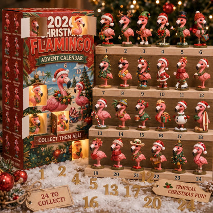 🦩 2026 Christmas Flamingo Advent Calendar– Every Day Brings New Surprises 🎄✨