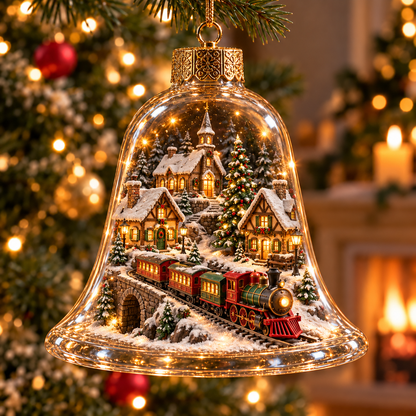 🎁2026 Christmas Wonderland Bell Ornaments.