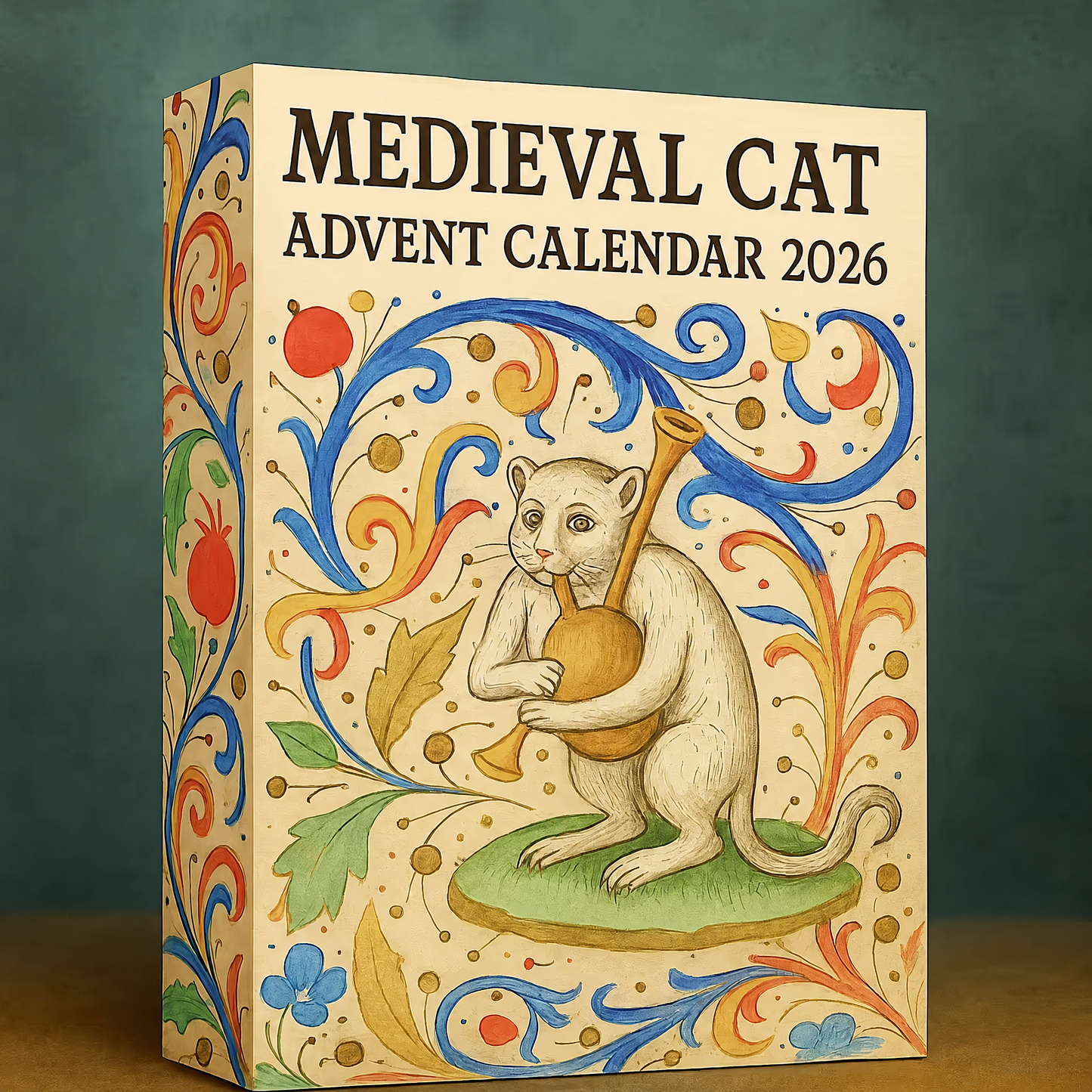 🔥Limited Edition, Only 100 Sets Left! - ✨Medieval Cat Advent Calendar 2026