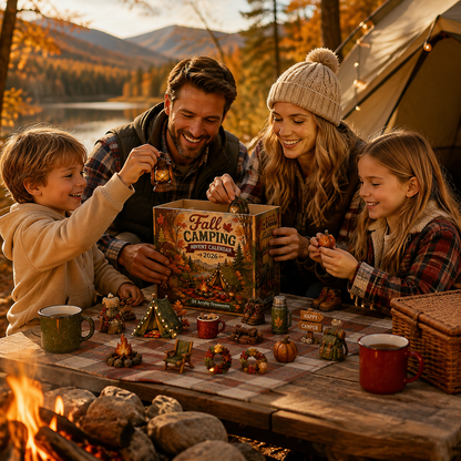 Fall Camping Advent Calendar 2026 - 24-Day Festive Countdown