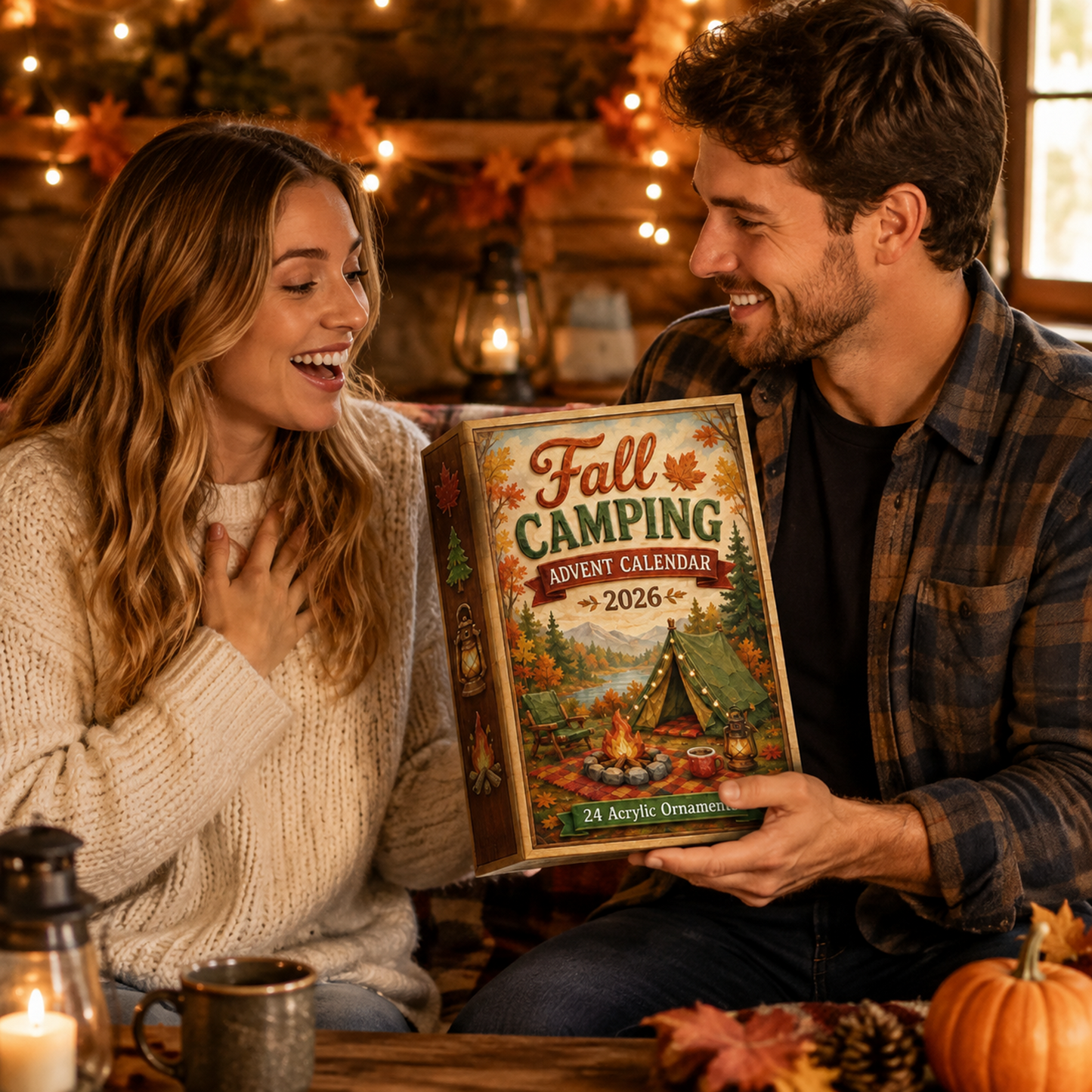 Fall Camping Advent Calendar 2026 - 24-Day Festive Countdown