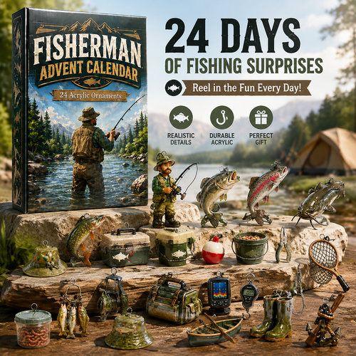 Fisherman Advent Calendar 2026 - 24-Day Festive Countdown