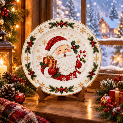 Christmas Dinner Plate Collection – 6 Festive Holiday Designs