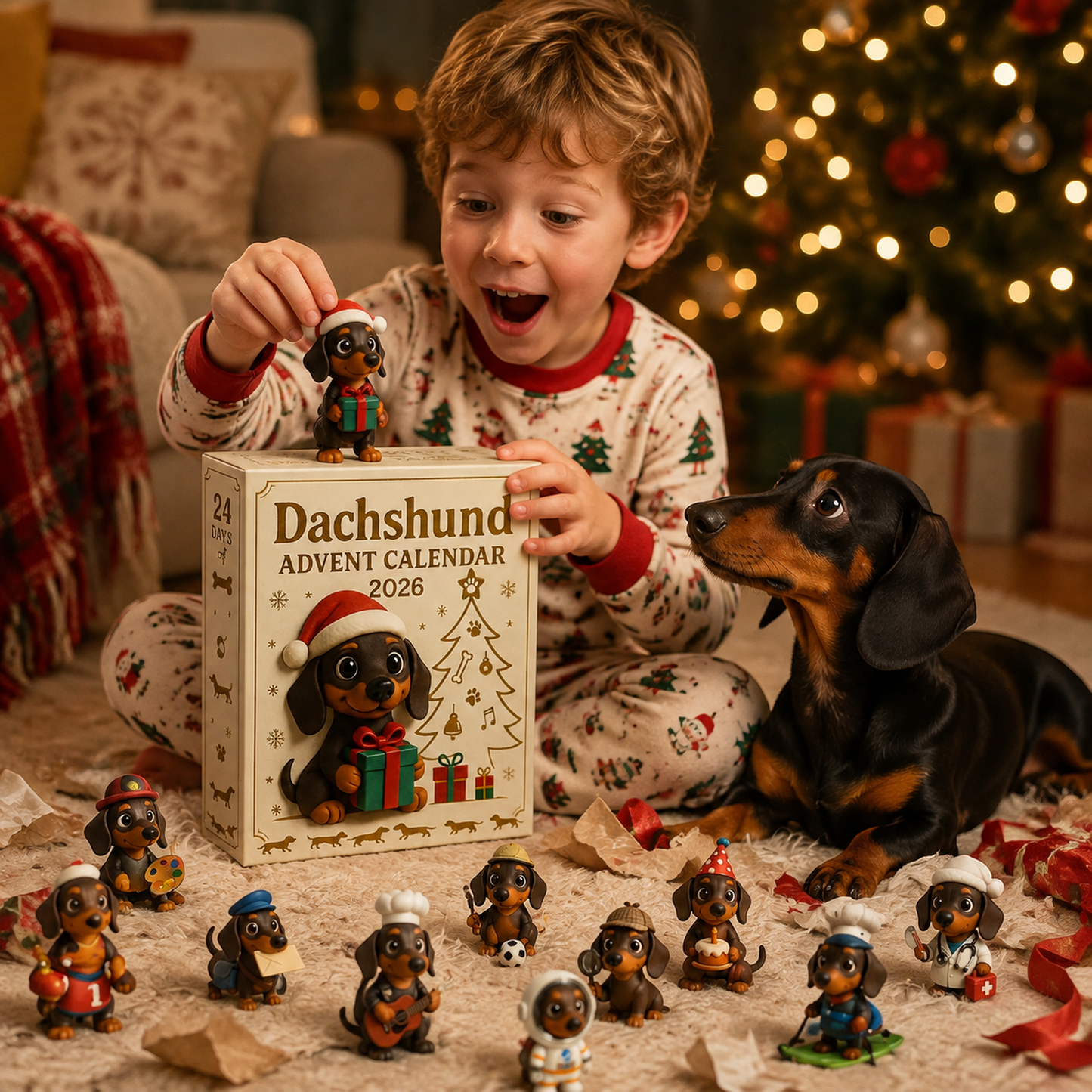 🎄🐾 2026 Dachshund Advent Calendar 🐶✨
