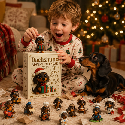 🎄🐾 2026 Dachshund Advent Calendar 🐶✨