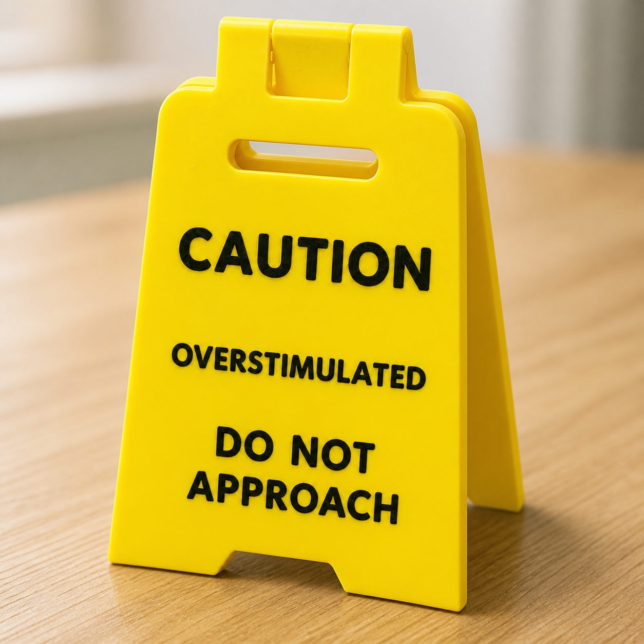 Funny Office Desk Sign