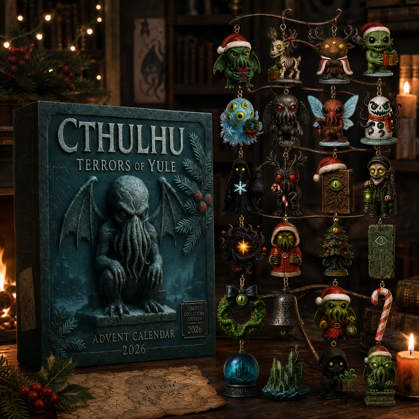 🎄Terrors of Yule – Advent Calendar 2026🐙
