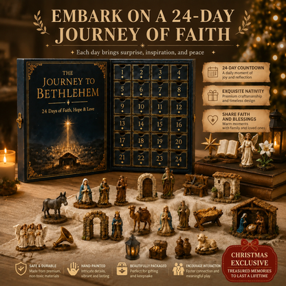 🎉🇺🇸 Limited Edition! 🔥 Only 250 Available! 🌟The Journey to Bethlehem Advent Calendar 2026
