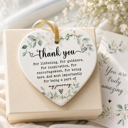 Heart-Shaped Christmas Ornament – A Meaningful Keepsake From the Heart