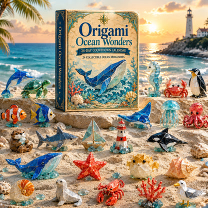 Origami Ocean Wonders 24-Day Countdown Calendar 2026