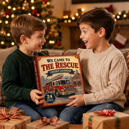 Rescue Team Advent Calendar 2026 - 24-Day Festive Countdown, Acrylic Charms Blind Box