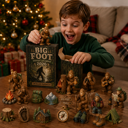 Camping Big Foot Advent Calendar 2026 - 24-Day Festive Countdown