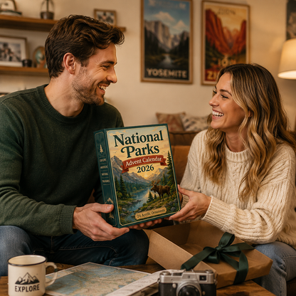 National Parks Advent Calendar 2026 - 24-Day Festive Countdown