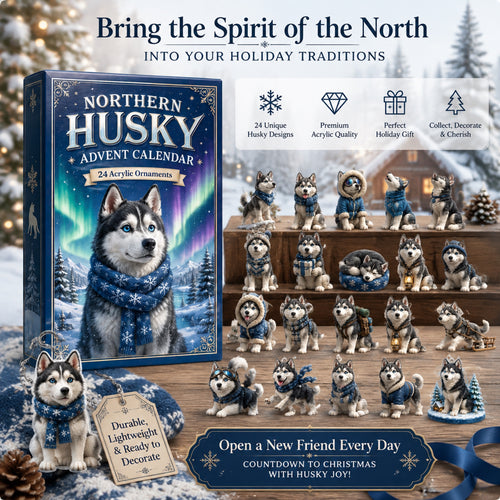 Northern Husky Advent Calendar 2026 - 24-Day Festive Countdown