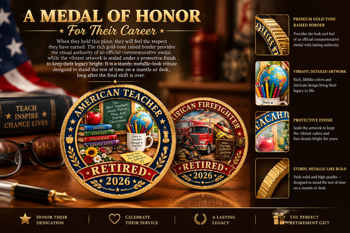 2026 commemorative retirement coin details