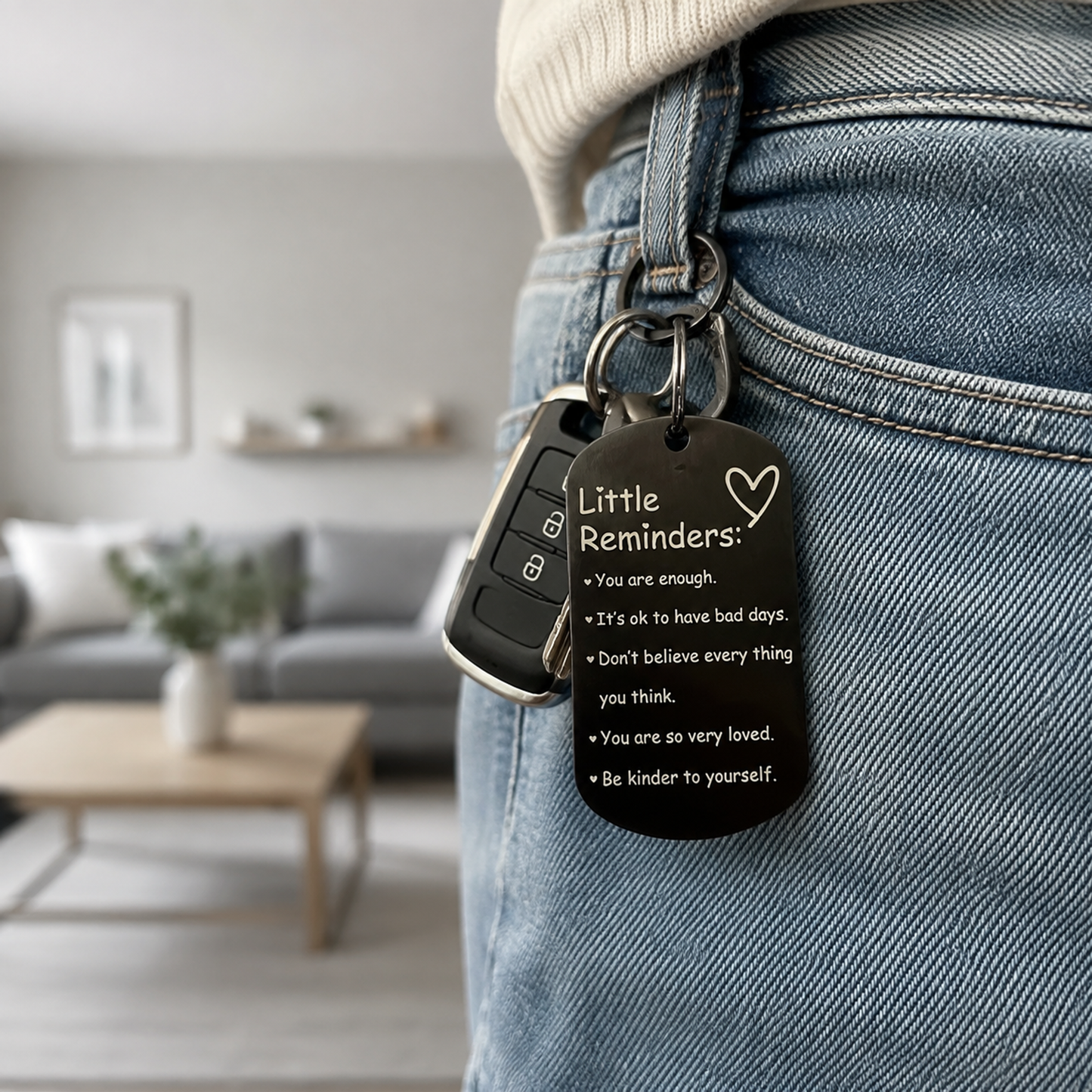 Little Reminders Keychain – A Tiny Reminder That You Are Loved