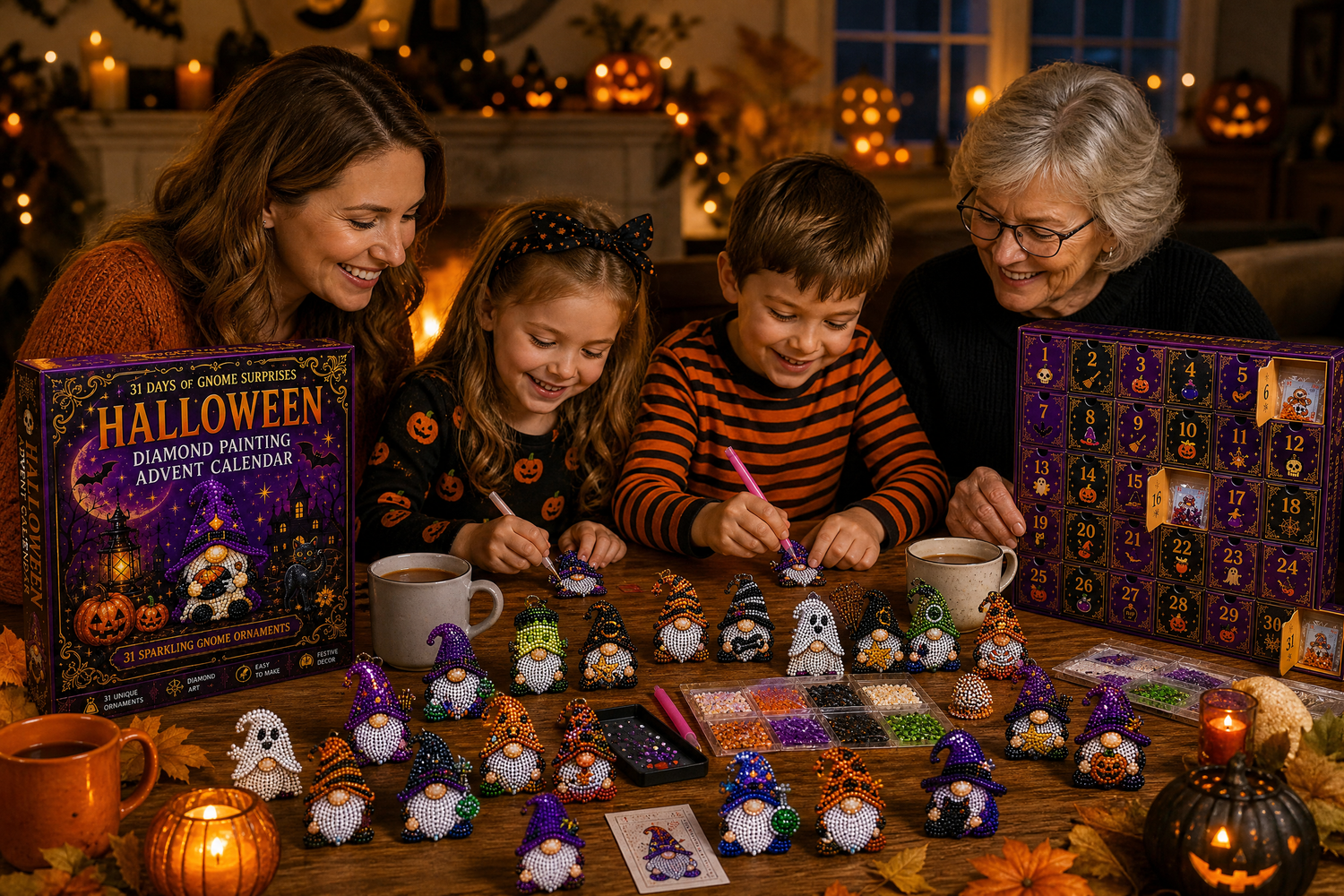 October crafting scene