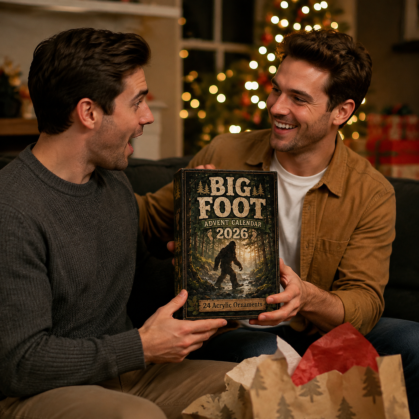 Camping Big Foot Advent Calendar 2026 - 24-Day Festive Countdown