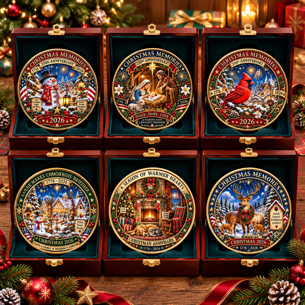 🎄 Christmas 250th Anniversary Collectible Coin