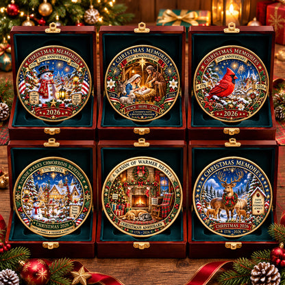 🎄 Christmas 250th Anniversary Collectible Coin