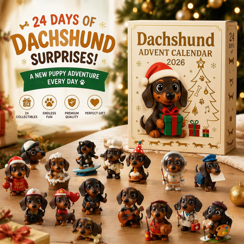 🎄🐾 2026 Dachshund Advent Calendar 🐶✨
