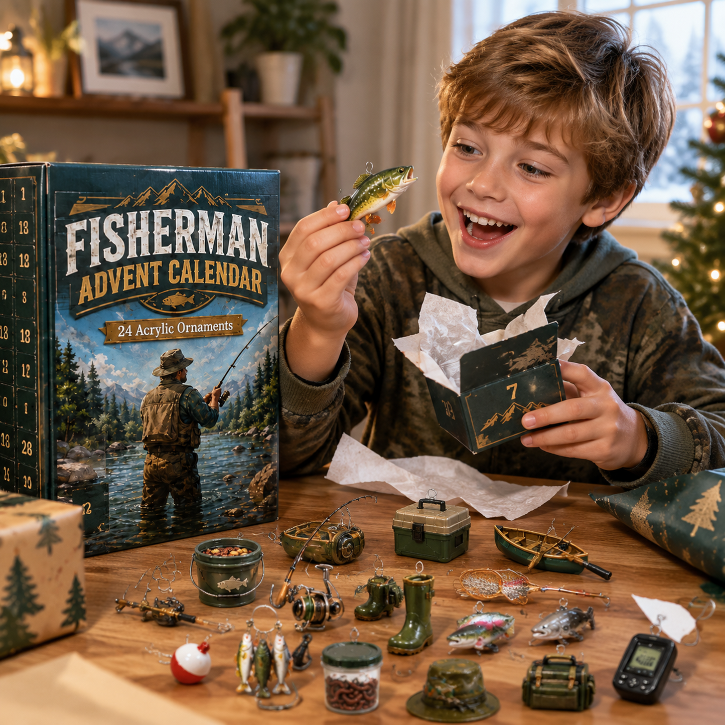 Fisherman Advent Calendar 2026 - 24-Day Festive Countdown