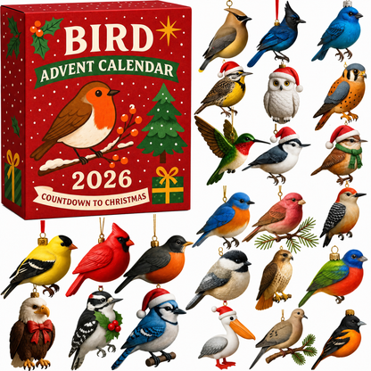 🔥Limited Edition, Only 100 Sets Left! - 🐦Bird Advent Calendar 2026