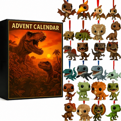 🦖Dinosaur Advent Calendar, 24‑Day Christmas Countdown Calendar