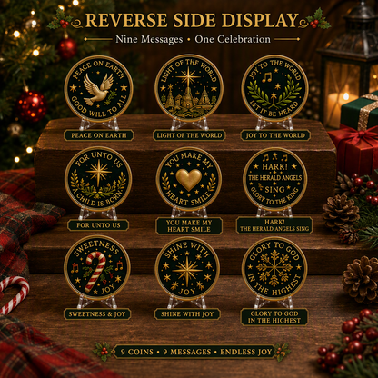 🔥LAST DAY 50% OFF🎄Christmas Commemorative Coin Collection (9-Coin Gift Set)