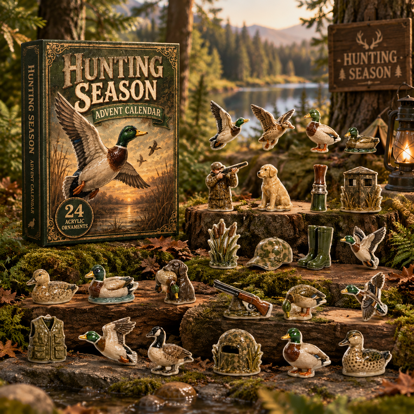 Duck Hunting Season Advent Calendar 2026 - 24-Day Festive Countdown