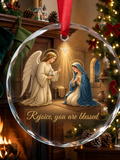 Jesus Nativity Story Christmas Ornament Set – 6 Collectible Pieces That Tell the Story of Christmas
