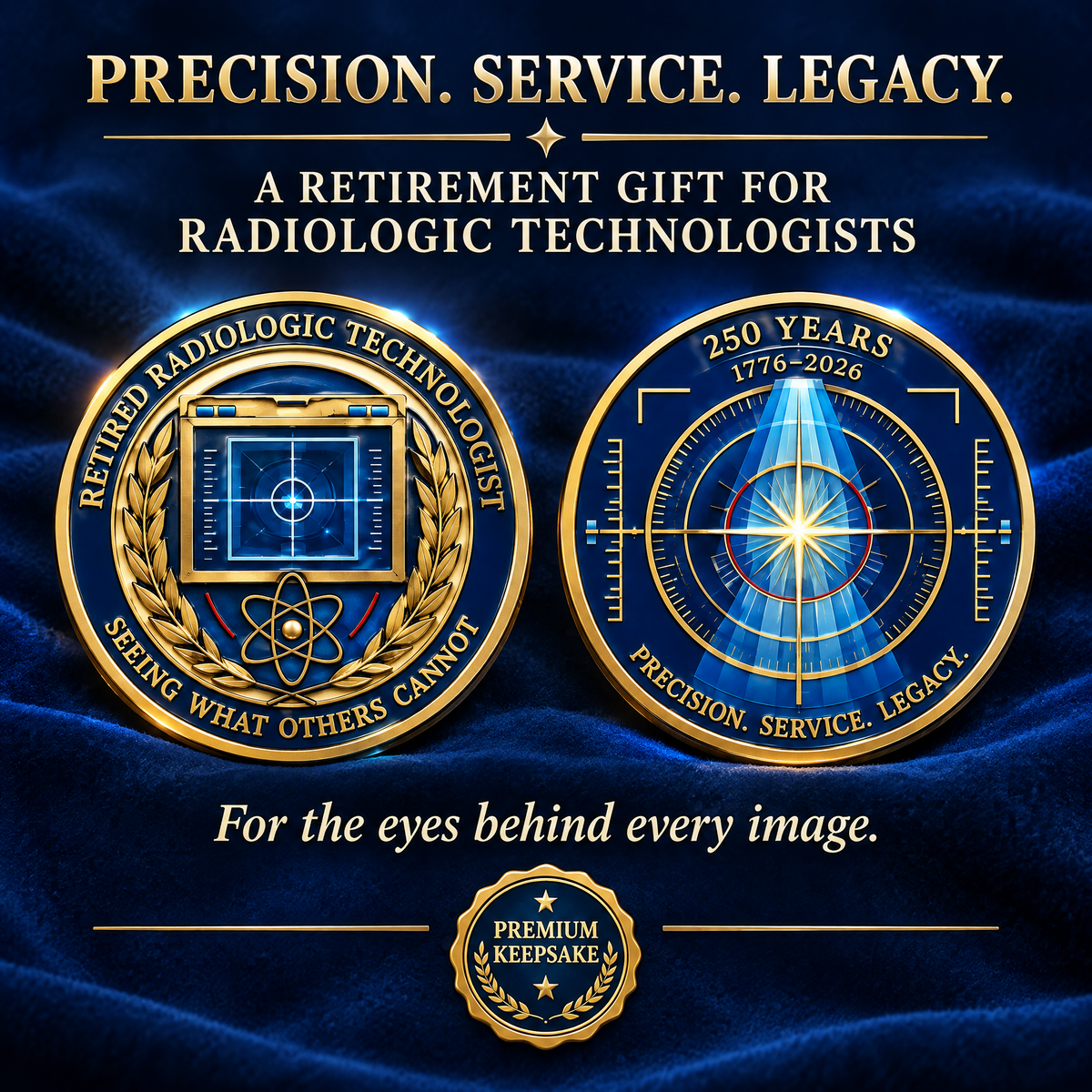 Healthcare Retirement Challenge Coin Collection
