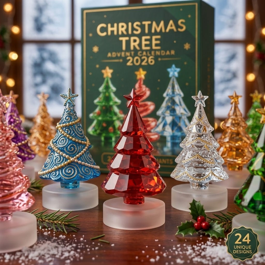 🎄 2026 Crystal Christmas Tree Advent Calendar